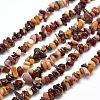 Natural Mookaite Chip Bead Strands G-M205-39-1