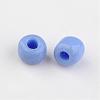 8/0 Opaque Colours Round Glass Seed Beads X-SEED-A010-3mm-43B-2