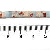 Synthetic Aqua Terra Jasper Beads Strands G-Z045-A19-01-5