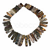 Natural Picasso Stone/Picasso Jasper Beads Strands G-S355-19-01-2