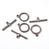 Tibetan Style Alloy Toggle Clasps X-LF1543Y-2