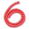 Handmade Polymer Clay Bead Strands CLAY-ZX006-01-21-4
