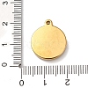 304 Stainless Steel Pendants STAS-N129-13A-G01-3