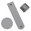 Rectangle PU Leather Napkin Buckle AJEW-WH0129-94B-4