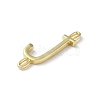 Rack Plating Brass Connector Charms KK-P245-07G-J-2