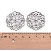 Tibetan Style Filigree Joiners Links TIBE-A11623-AS-LF-4