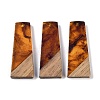 Resin & Wood Pendants WOOD-F015-04B-1