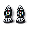 Printed Opaque Resin Beads RESI-N043-22A-1