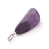 Natural Amethyst Pendants G-k302-B11-3