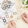 12Pcs 3 Colors Alloy Belt Buckles FIND-OC0002-91A-3