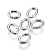 Tarnish Resistant 304 Stainless Steel Open Jump Rings STAS-F250-11P-H-2