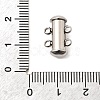 304 Stainless Steel Slide Lock Clasps STAS-F350-05A-P-3