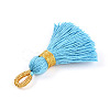 Polycotton(Polyester Cotton) Tassel Pendant Decorations FIND-N006-01B-2