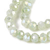 Dyed Crackle Imitation Jade Glass Beads Strands EGLA-Q131-02A-02-3