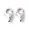 304 Stainless Steel Lobster Claw Clasps STAS-Q048-1
