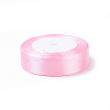 Breast Cancer Pink Awareness Ribbon Making Materials Light Pink Satin Ribbon Wedding Sewing DIY X-RC25mmY004-2