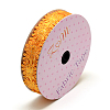 Glitter Powder Polyester Ribbons X-SRIB-S048-04F-1