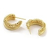 Rack Plating Brass Stud Earrings EJEW-K263-22G-2