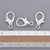 Zinc Alloy Lobster Claw Clasps X-E107-S-4