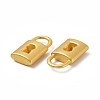 Rack Plating Alloy Charms PALLOY-I215-19G-2