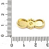 Brass Beads Rhinestone Settings KK-L229-018G-3