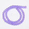 Natural & Dyed Malaysia Jade Bead Strands G-A146-6mm-A19-2