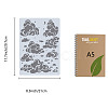 PET Plastic Hollow Out Drawing Painting Stencils Templates DIY-WH0284-020-2