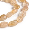 Natural Citrine Beads Strands G-D0002-D59-3