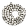 Eco-Friendly Dyed Glass Pearl Round Beads Strands HY-A002-6mm-RB010-5