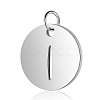 Non-Tarnish 304 Stainless Steel Charms STAS-S105-T514S-I-1