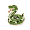 Chinese Zodiac Snake Enamel Pins JEWB-Q011-03A-1