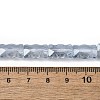 Electroplate Glass Beads Strands EGLA-L045-F-PL02-4