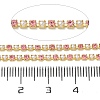 Brass Cup Chains KK-Z087-01G-07-3