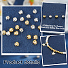 20Pcs 2 Colors Fancy Cut Faceted Round 925 Sterling Silver Beads STER-PH0001-72-4