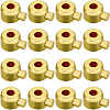 Brass Crimp Beads KK-SC0004-42G-1