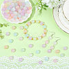 200Pcs Luminous Acrylic Beads OACR-PA0001-16-4