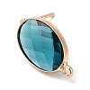 Brass Stud Earring Findings KK-Q777-26LG-2
