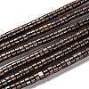 Natural Bronzite Bead Strands G-F631-A43-1