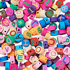 300Pcs Handmade Polymer Clay Colours Beads CLAY-CW0001-02B-3