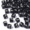 Opaque Acrylic Beads SACR-N002-01F-1