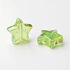 Eco-Friendly Transparent Acrylic Beads PL556M-3