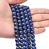 Natural Lapis Lazuli Beads Strands X-G-G099-8mm-7-4