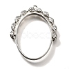 Rotatable Alloy Swivel Open Back Bezel Pendants PALLOY-I223-18P-1