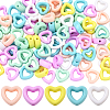 100Pcs Acrylic Bead Frame OACR-SP0001-72A-1