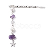 Natural Gemstone Chip & Pearl Hair Bobby Pin PHAR-JH00102-3