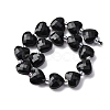 Natural Obsidian Beads Strands X-G-P570-E20-01-3