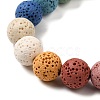 Natural Lava Rock Bead Strands G-L435-03-8mm-3