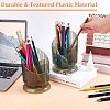 Transparent Plastic Makeup Brush Storage Organizer AJEW-WH0332-33A-3