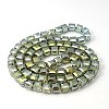 Electorplated Glass Beads EGLA-E006-3M-2