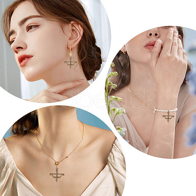 100Pcs Tibetan Style Alloy Pendants FIND-CA0010-59AB-1